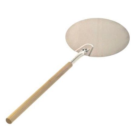 American Metalcraft 13 1/2 in Round Aluminum Pizza Peel 17135